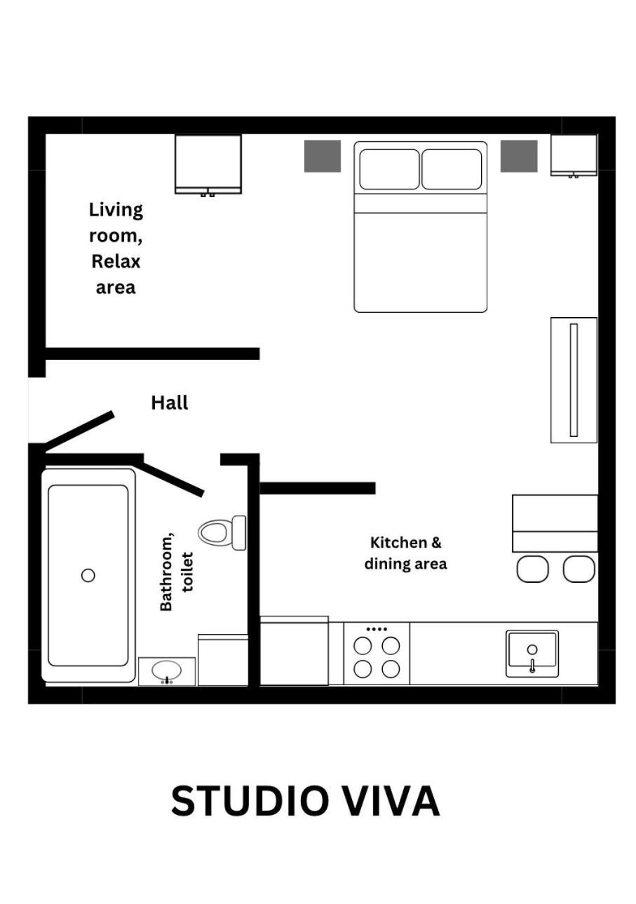Studio Viva - Cosy Flat In Budapest - Free Parking Buitenkant foto